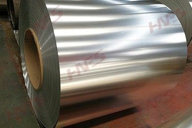 Plain aluminum coil